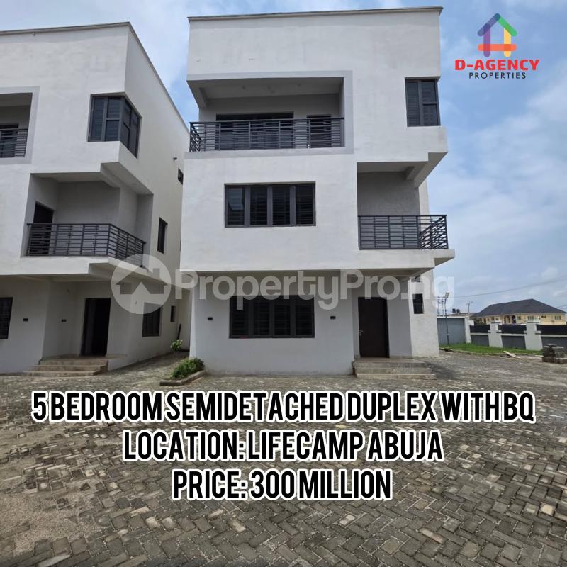 5 bedroom House for sale Life Camp Abuja