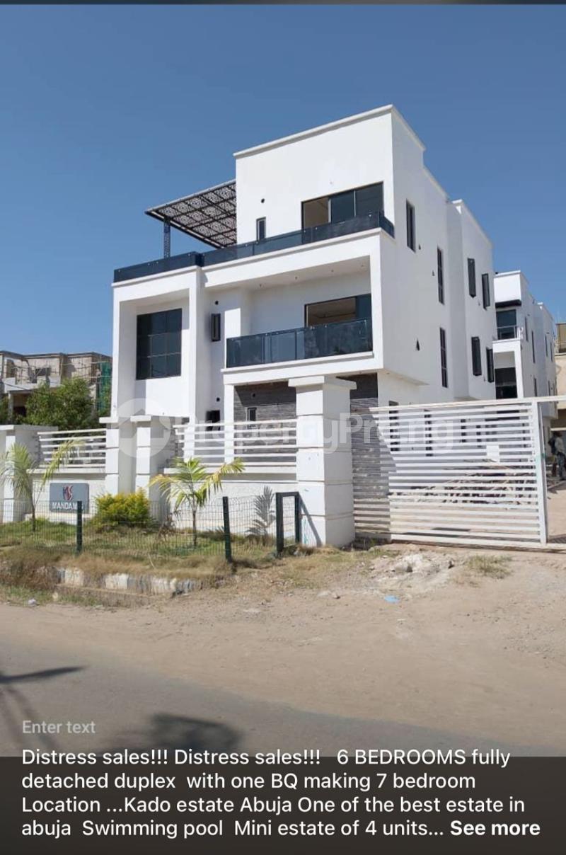 6 bedroom House for sale Kado Abuja