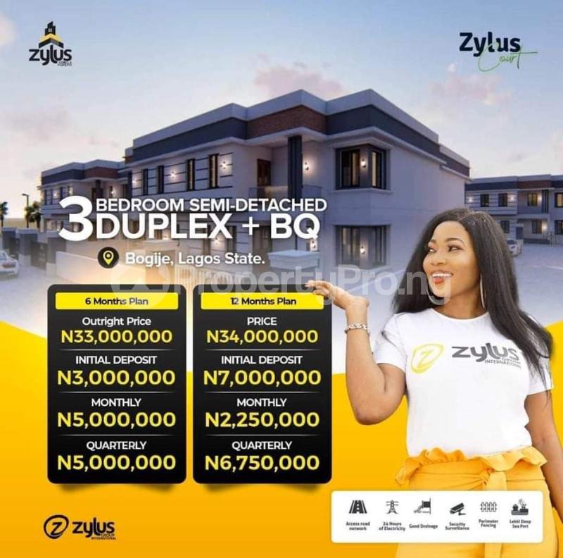 3 bedroom House for sale Bogije Ajah Lagos