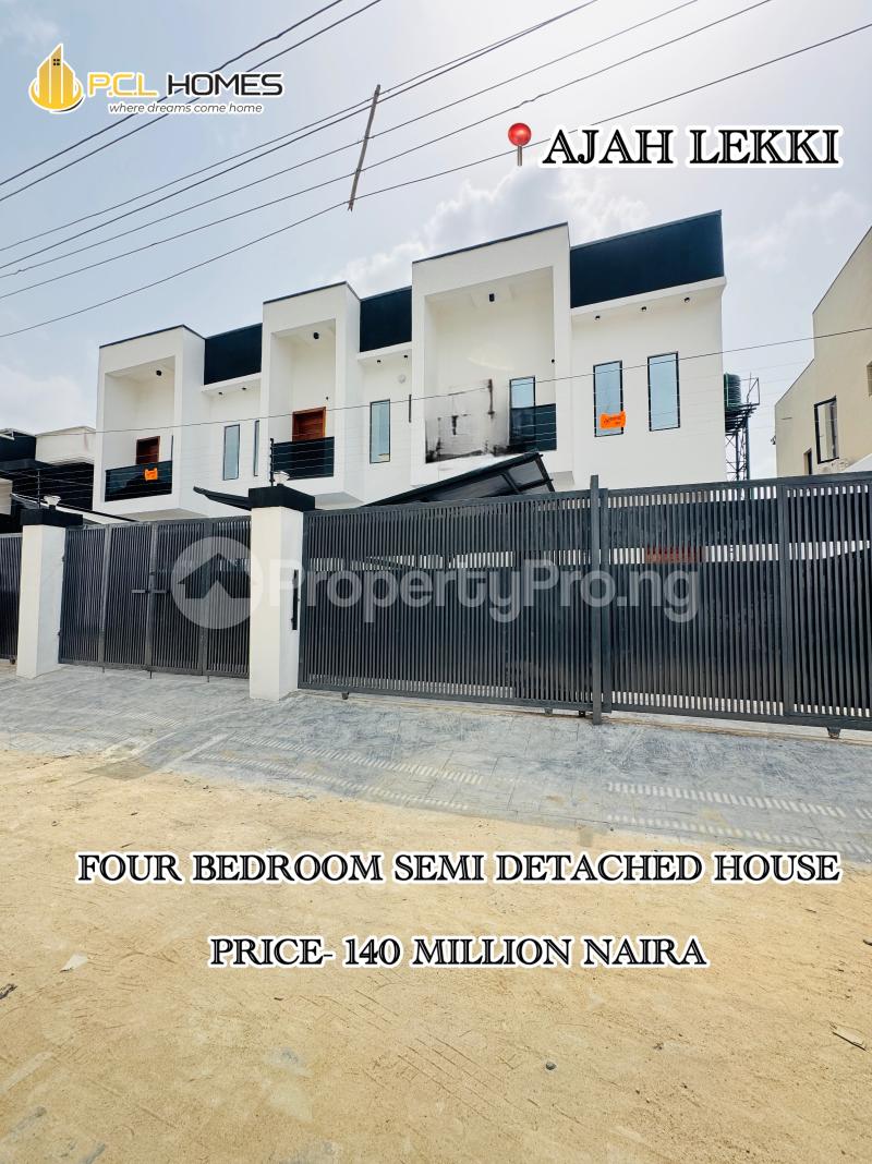 4 bedroom House for sale Lekki Sangotedo Ajah Lagos