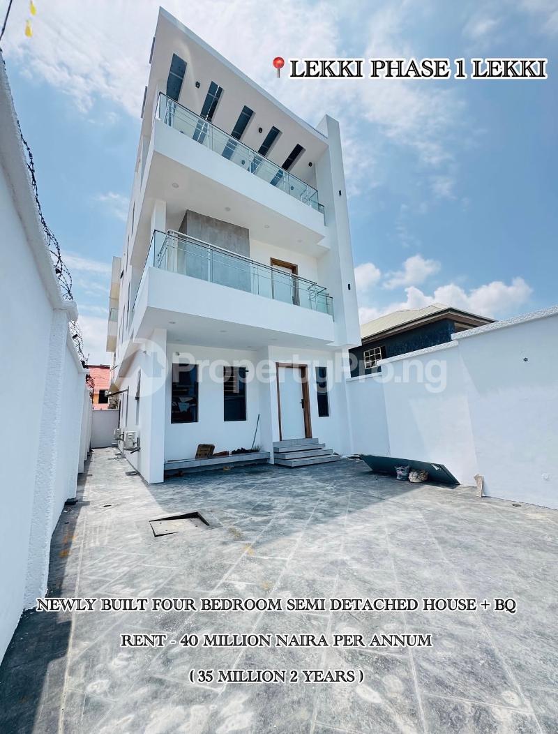 4 bedroom House for rent Ayo Jagun Lekki Phase 1 Lekki Phase 1 Lekki Lagos