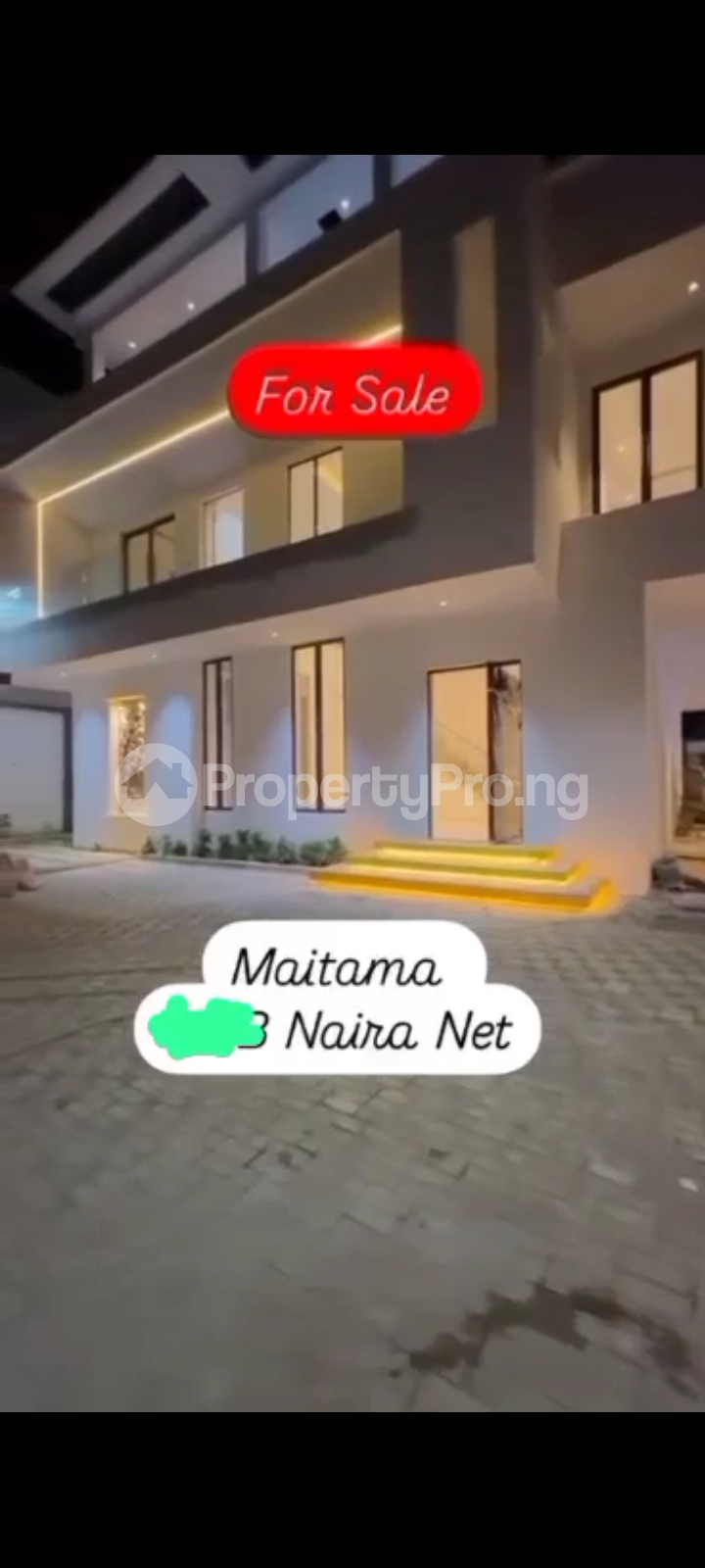 House for sale Maitama Main Maitama Abuja