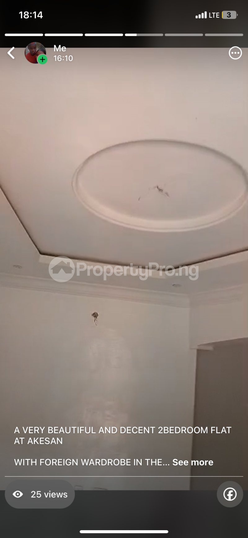 1 bedroom Flat / Apartment for rent Ogunlana Surulere Lagos