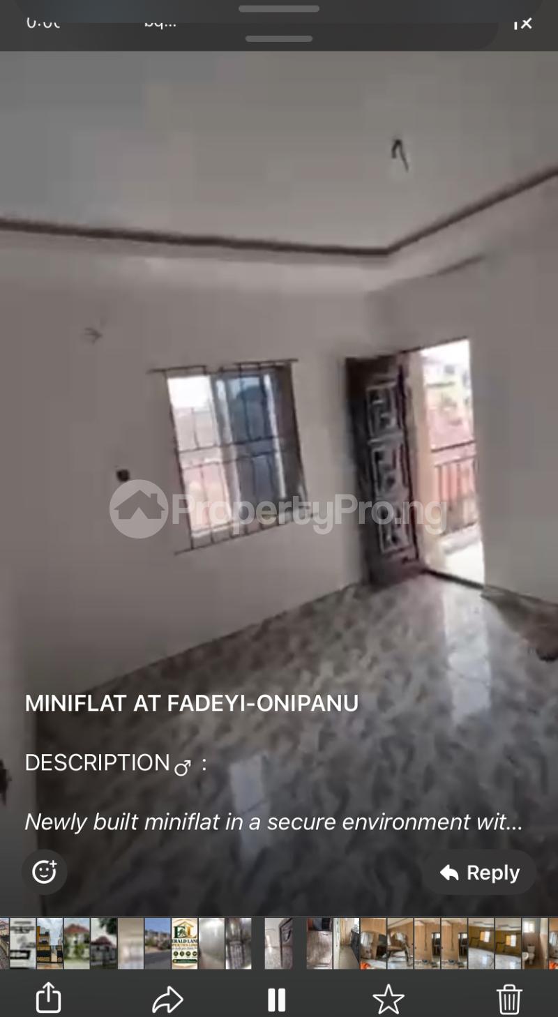 1 bedroom Flat / Apartment for rent Onipanu Jibowu Yaba Lagos