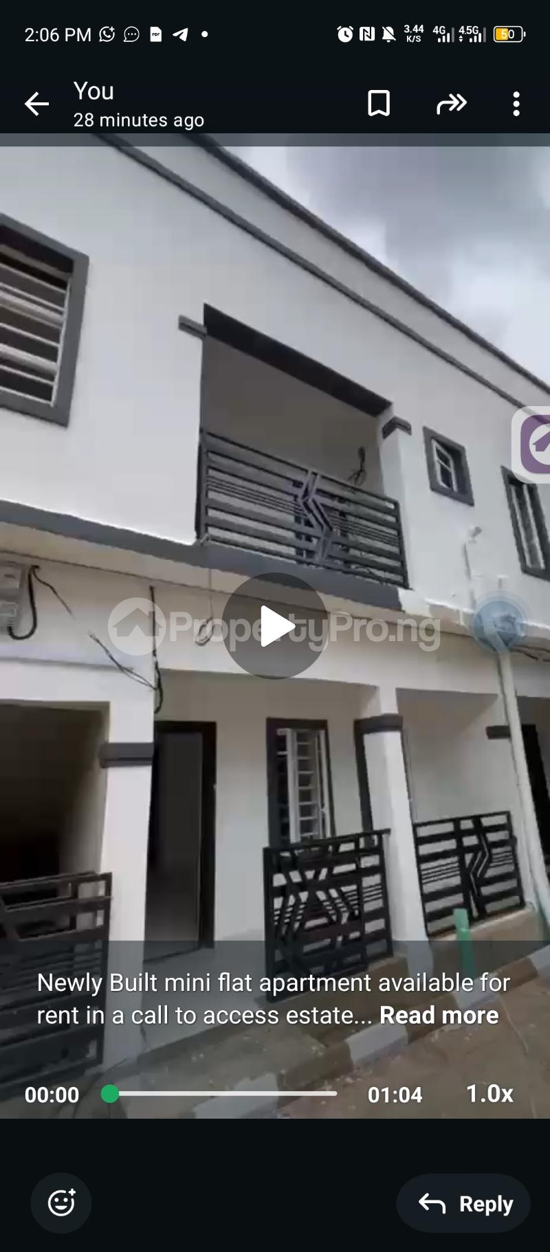 1 bedroom Flat / Apartment for rent Sangotedo Monastery road Sangotedo Lagos