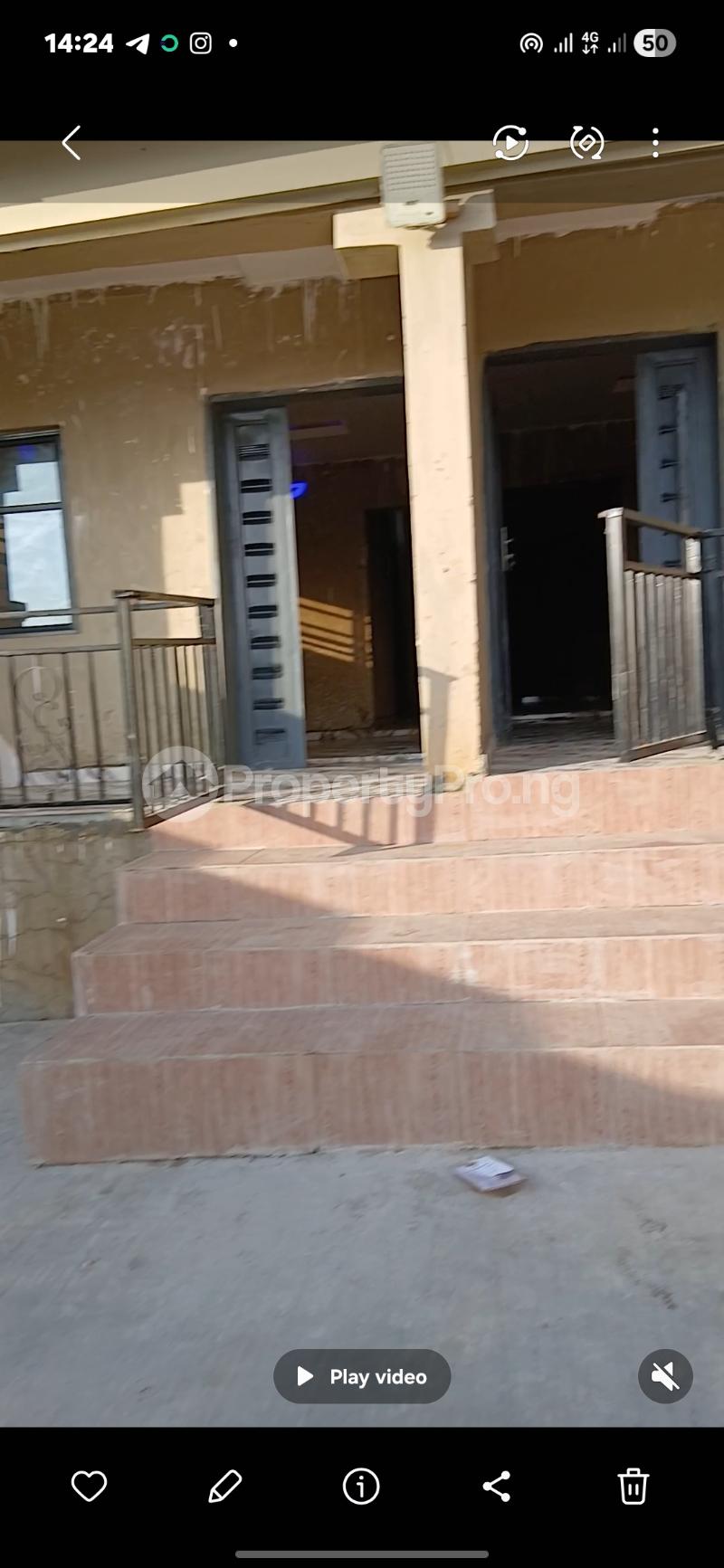 1 bedroom Flat / Apartment for rent Mowe Obafemi Owode Ogun
