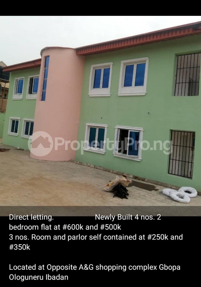 1 bedroom Flat / Apartment for rent Gbopa, Ologuneru Eleyele Ibadan Oyo