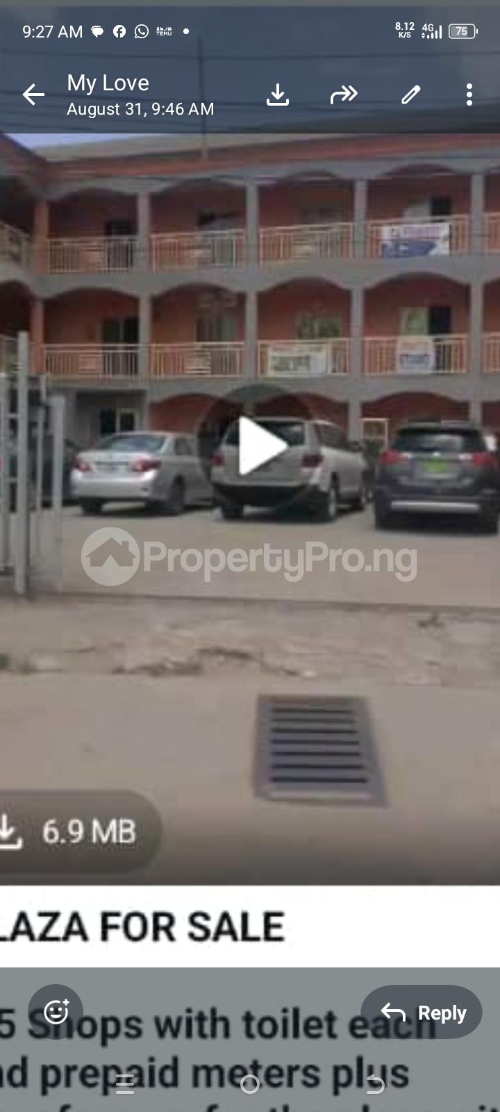 Commercial Property for sale Location:facing Akowonjo Road Lagos Akowonjo Alimosho Lagos