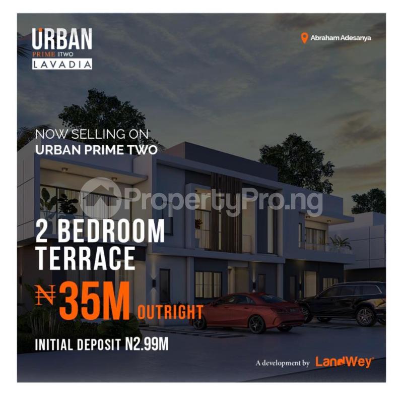 2 bedroom House for sale Ogombo Road Off Lekki Epe Expressway Abraham adesanya estate Ajah Lagos