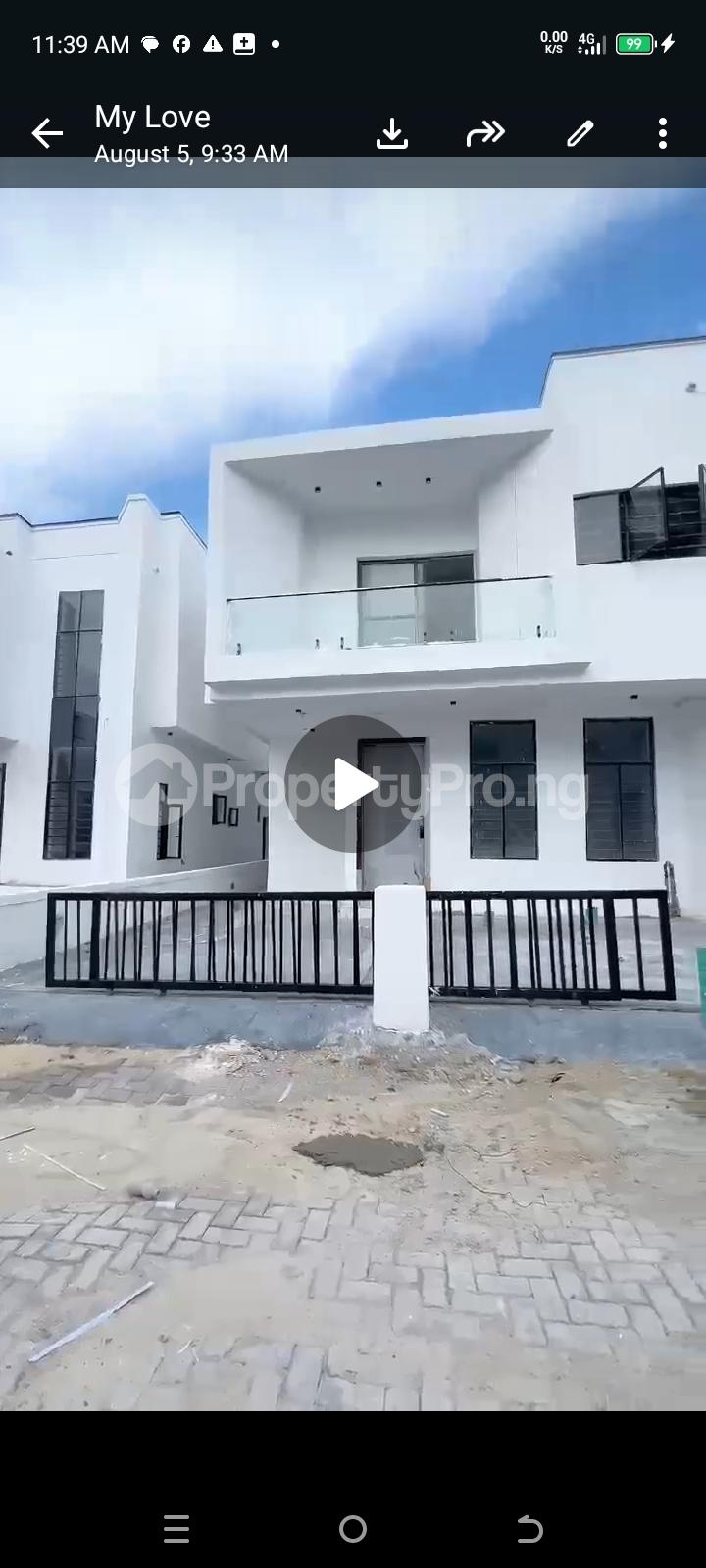 4 bedroom House for sale Location Ajah Canaan Estates Lagos Canaan Estate Ajah Lagos