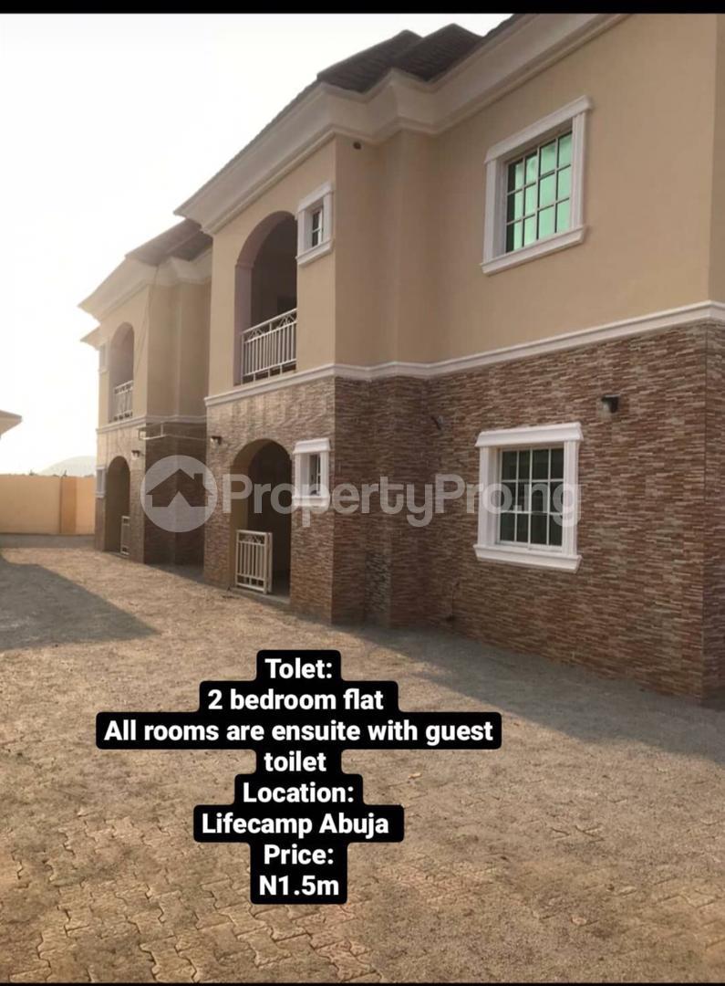 2 bedroom Flat / Apartment for rent LifecampAbuja. Life Camp Abuja