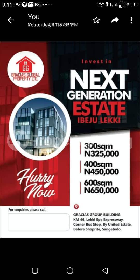 Land for sale Off Ise Road Ise town Ibeju-Lekki Lagos