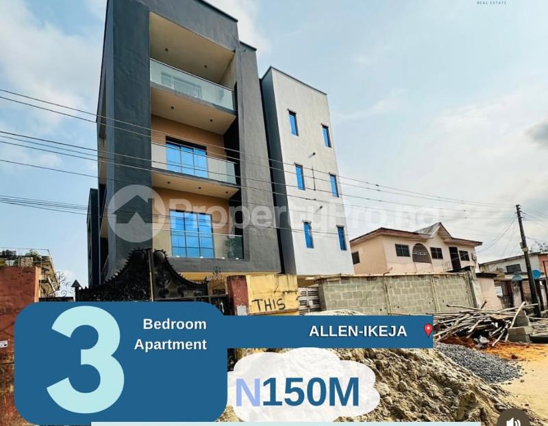 3 bedroom Flat / Apartment for sale  Allen Avenue Ikeja Lagos