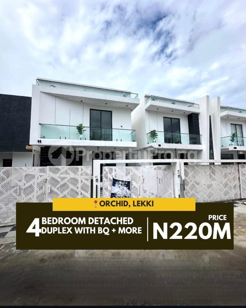 4 bedroom House for sale Orchid Road By Chevron Tollgate Lekki chevron Lekki Lagos - 0