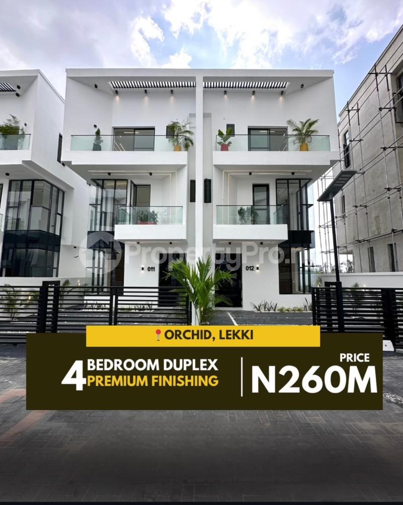 4 bedroom House for sale Chevron Lekki Lagos 2nd Toll Gate Lekki Lagos