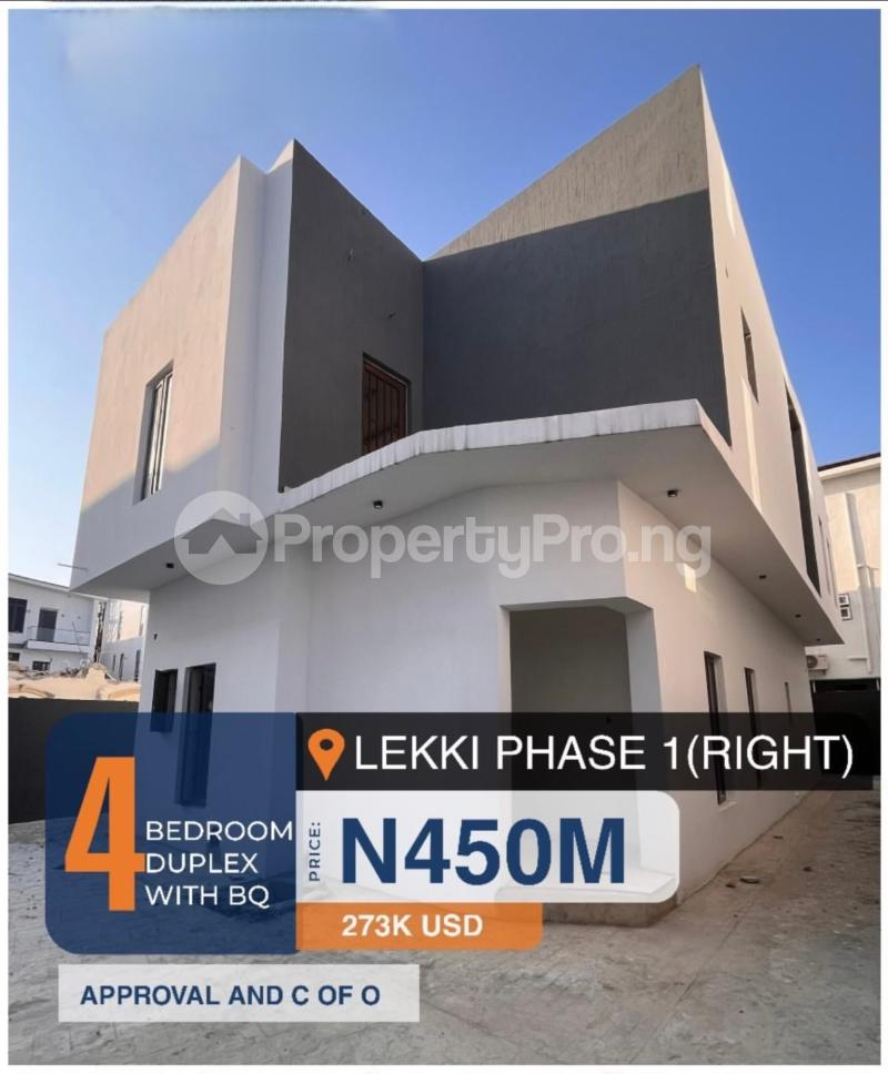 4 bedroom House for sale Lekki Lagos Lekki Phase 1 Lekki Lagos