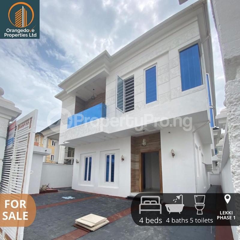 4 bedroom House for sale Lekki Phase 1 Lekki Lagos