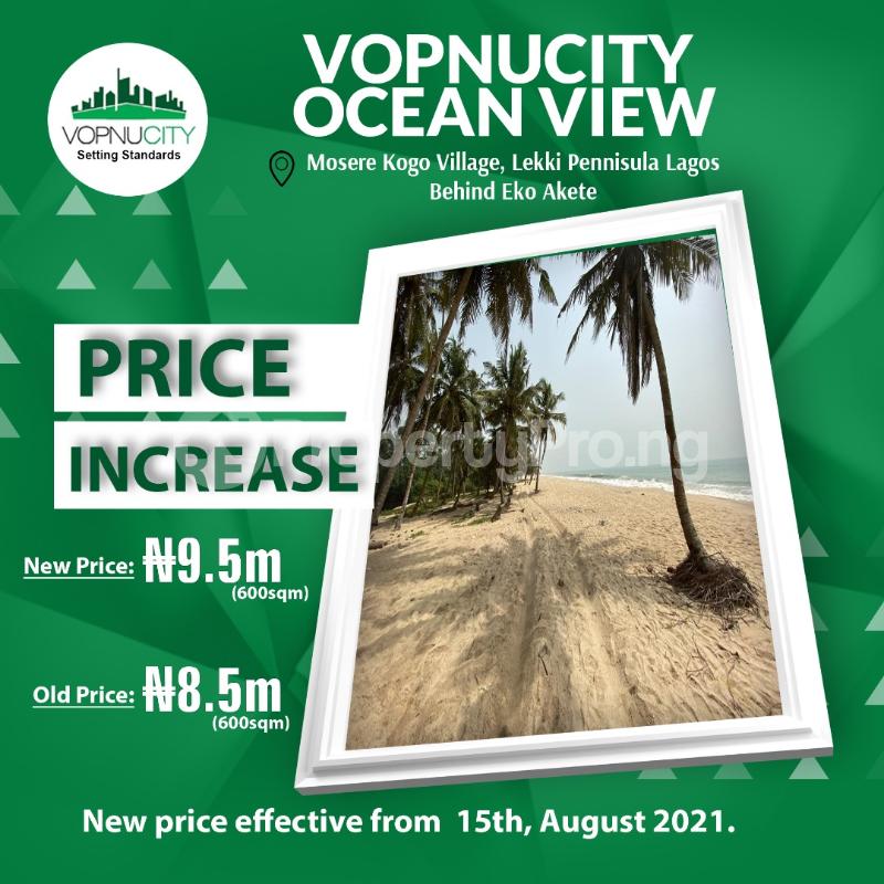 Land for sale Sangotedo Lagos