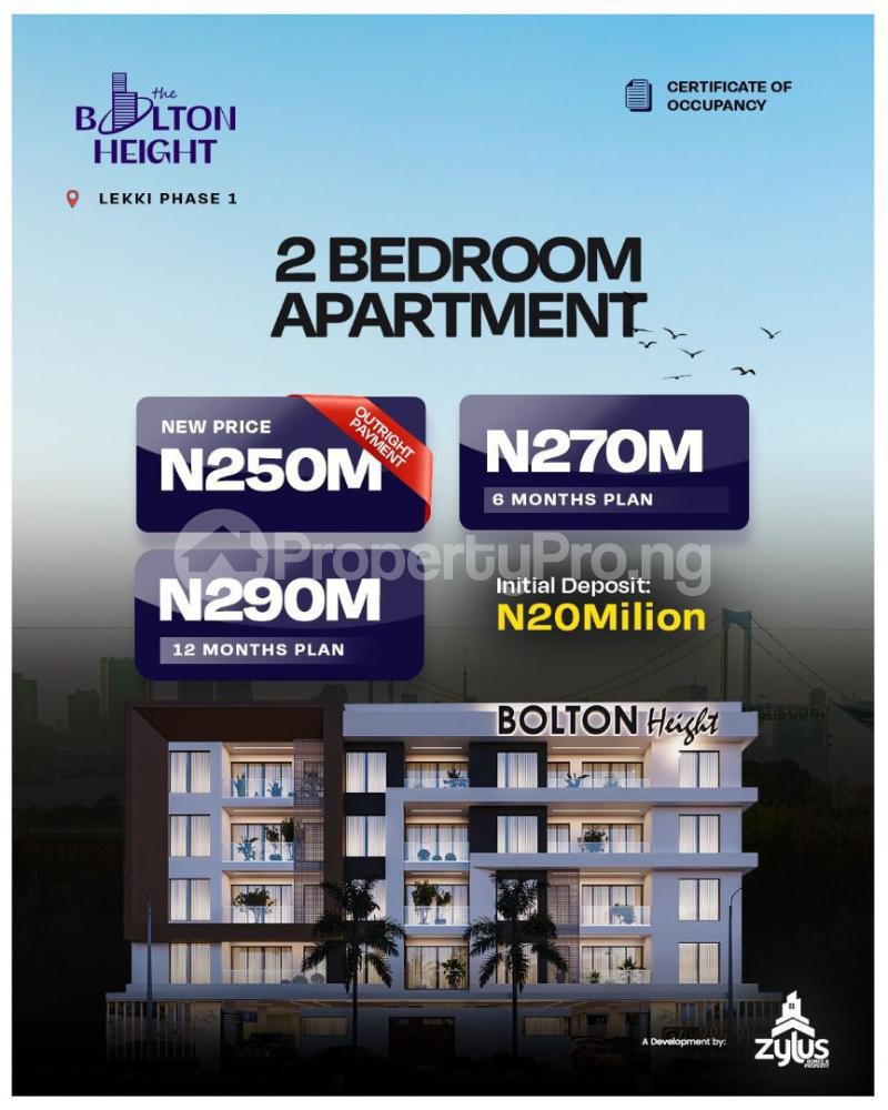 2 bedroom Flat / Apartment for sale Lekki Phase 1 Lekki Lagos