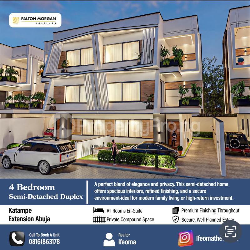 4 bedroom House for sale Katampe Extension Katampe Abuja