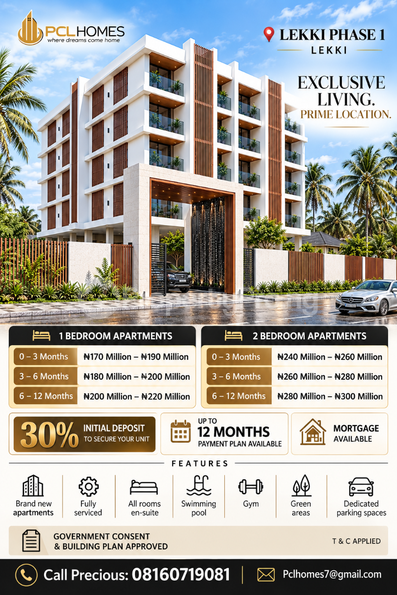 2 bedroom Flat / Apartment for sale Lekki Phase 1 Lekki Lagos