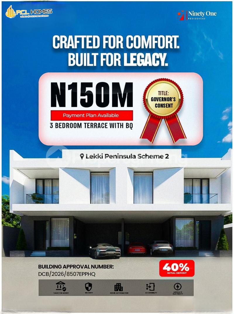 3 bedroom House for sale Lekki Scheme 2 Ajah Lekki Scheme 2 Ajah Lagos