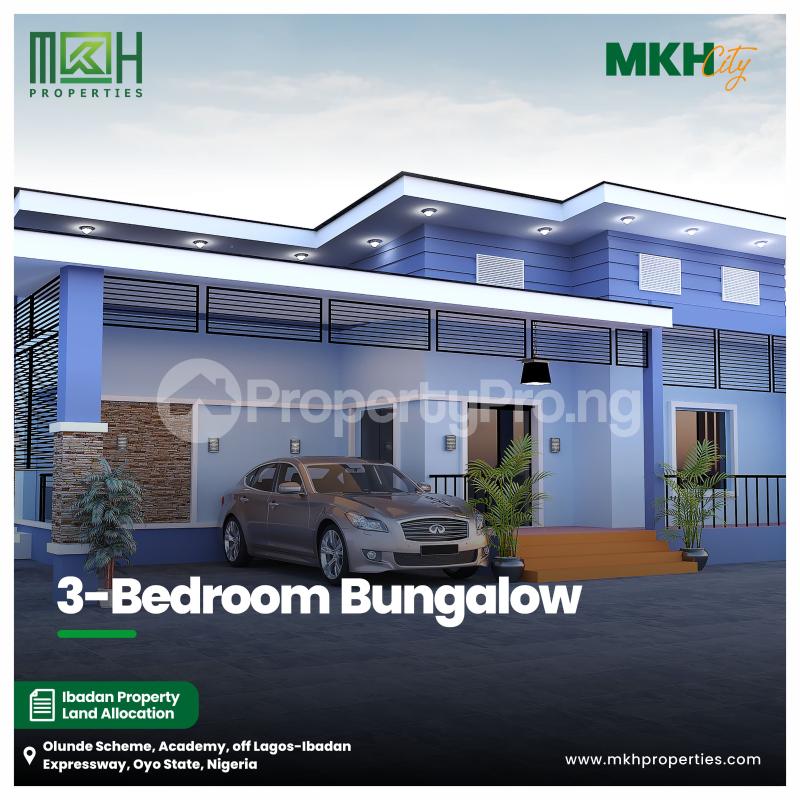3 bedroom House for sale Olunde Scheme/mkh City Estate/off Lagos Ibadan Expressway Ibadan Oyo