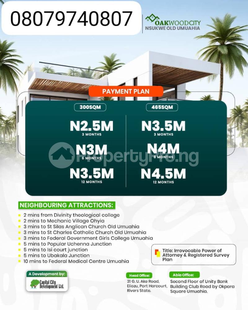 Land for sale Aba Abia