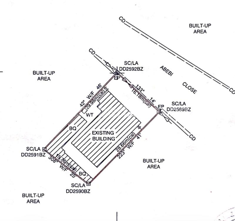 Land for sale Olatunji Street Ogudu Lagos