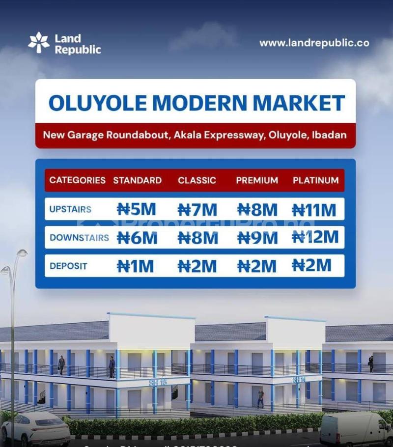 Commercial Property for sale New Garage Roundabout, Oluyole Lga, Ibadan Akala Express Ibadan Oyo - 0