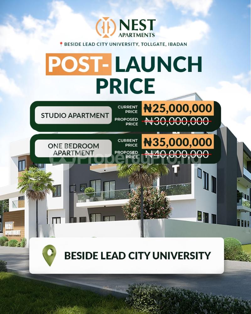 1 bedroom Flat / Apartment for sale Ibadan Oyo