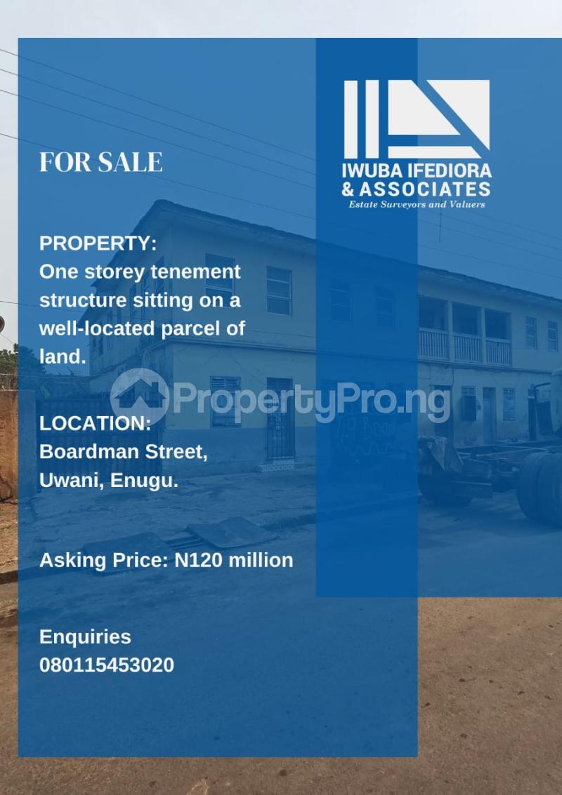 House for sale Boardman Street, Uwani, Enugu Enugu