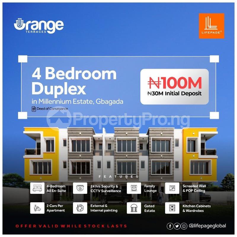 4 bedroom Flat / Apartment for sale Millenuim/UPS Gbagada Lagos