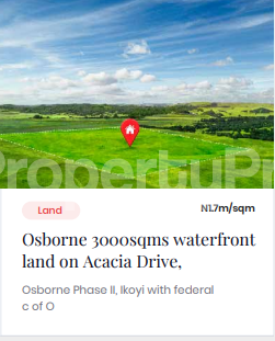 Land for sale Osborne Foreshore Ii Ikoyi Osborne Foreshore Estate Ikoyi Lagos