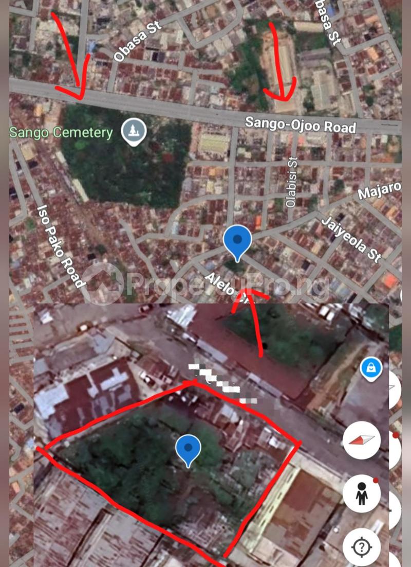 Land for sale Leventis Area Within Coca Cola Road Salvation army Ibadan Oyo