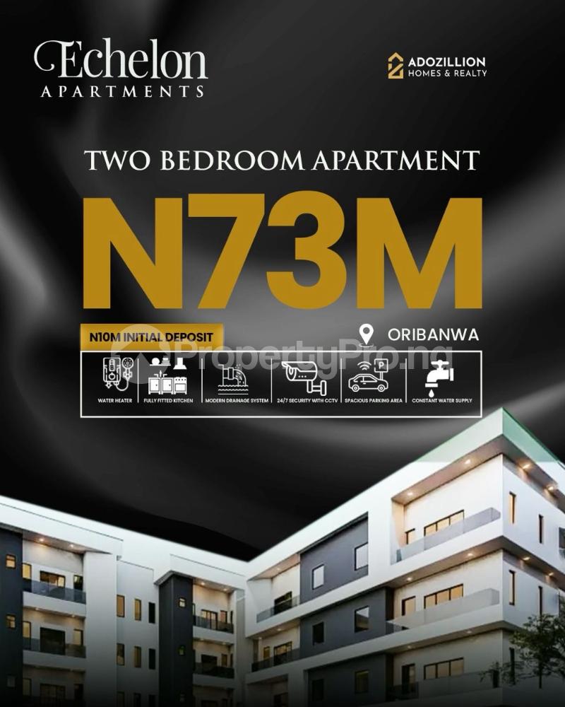 2 bedroom Flat / Apartment for sale Echelon Apartment Oribanwa Ibeju-Lekki Lagos
