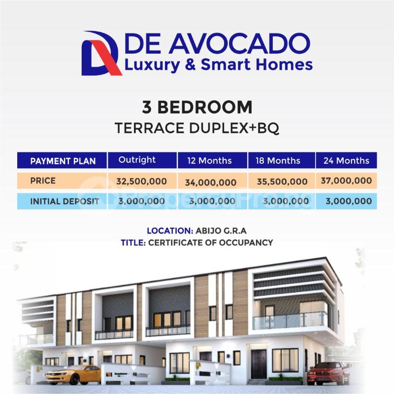 4 bedroom House for sale Abijo Gra Lekki Abijo Ajah Lagos