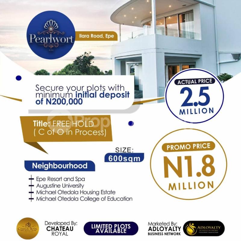 Land for sale Ilara Road Epe Epe Road Epe Lagos