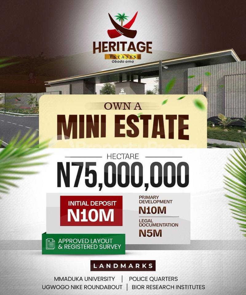 Land for sale Mmaduka University, Nike, Police Quarters Enugu Enugu