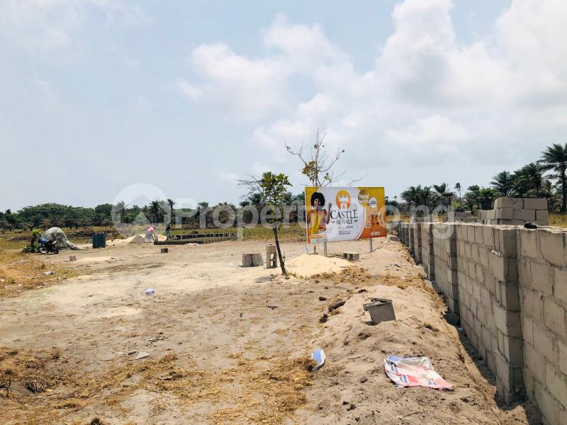 Land for sale Castle Royale Estate, Ode Omi. 15 Minutes From Lacampagne Tropicana Beach Resort LaCampaigne Tropicana Ibeju-Lekki Lagos - 5