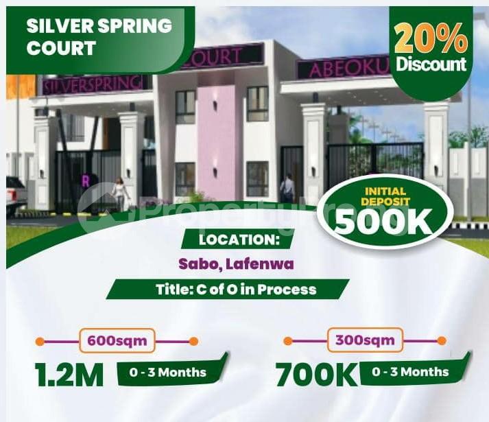 Land for sale Alabata Moniya Akinyele Oyo