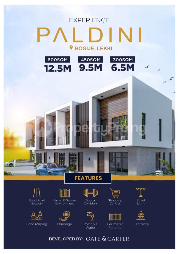 Land for sale Bogije Sangotedo Lagos