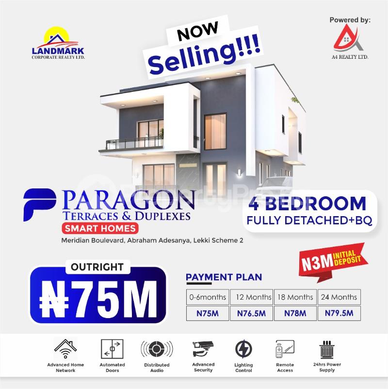 4 bedroom House for sale Meridian Estate Okun Ajah Ajah Lagos