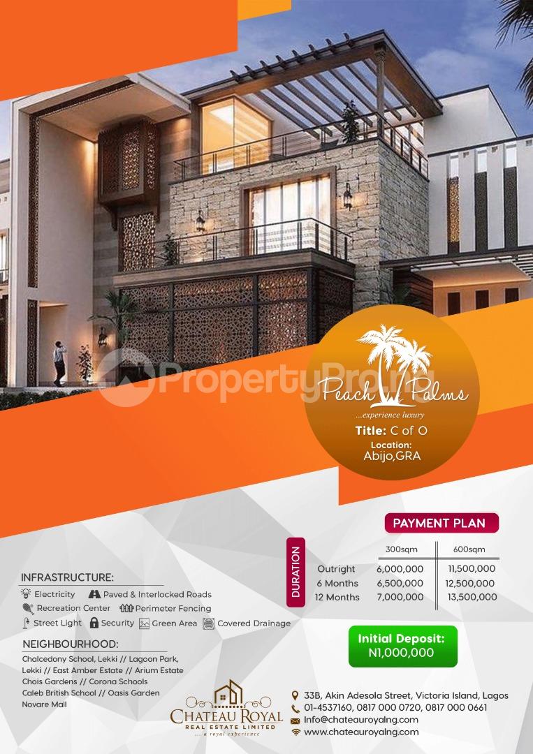 Land for sale Gra Abijo Ajah Lagos