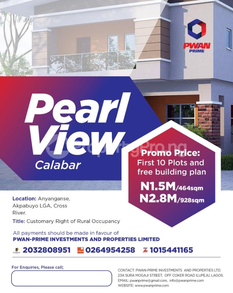 Land for sale Calabar Cross River