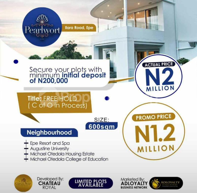 Land for sale Epe Road Epe Lagos