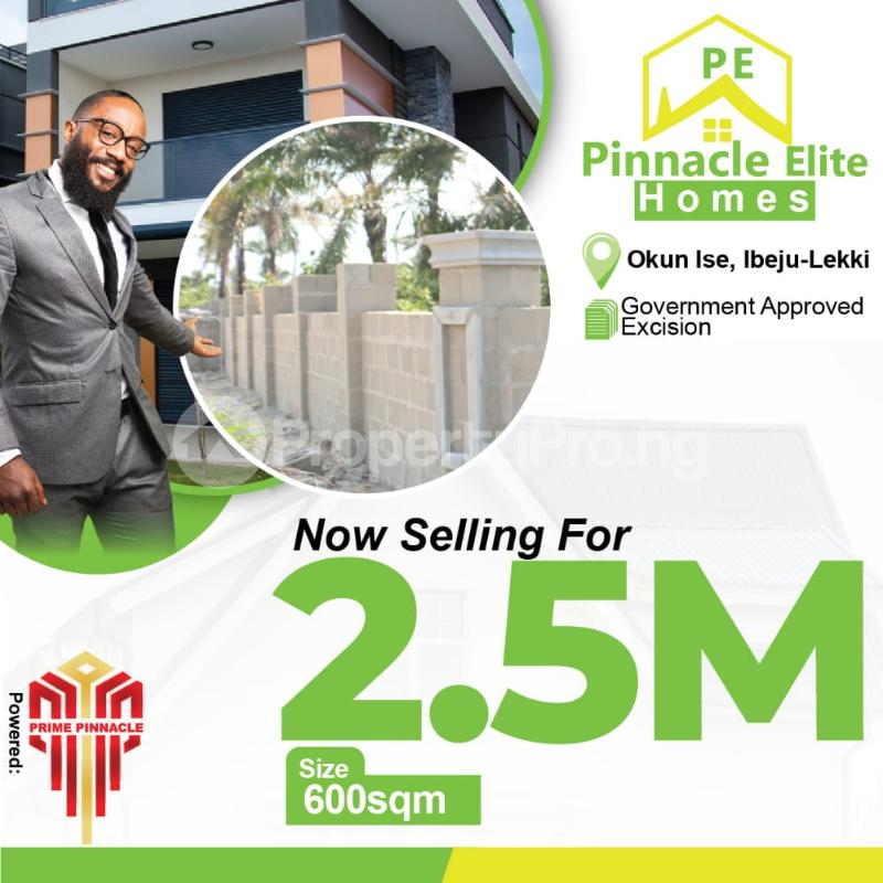 Land for sale Okun Ise Ibeju-Lekki Lagos