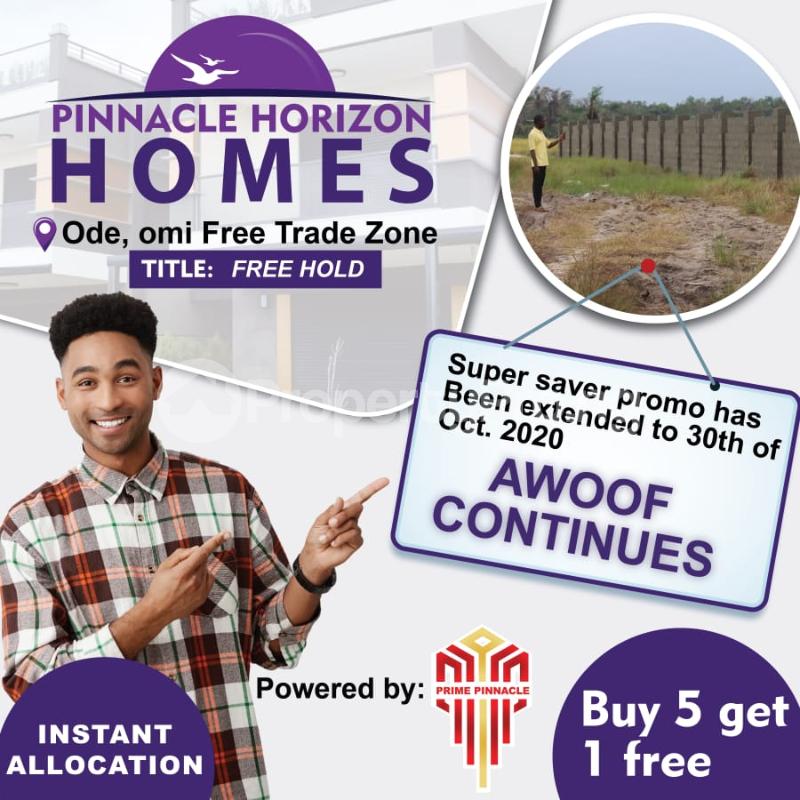 Land for sale Ode Omi LaCampaigne Tropicana Ibeju-Lekki Lagos