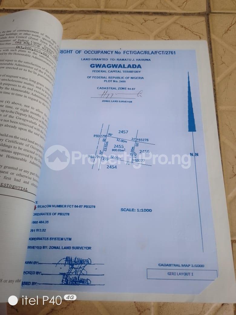 Land for sale Giri Layout 1 Gwagwalada Abuja