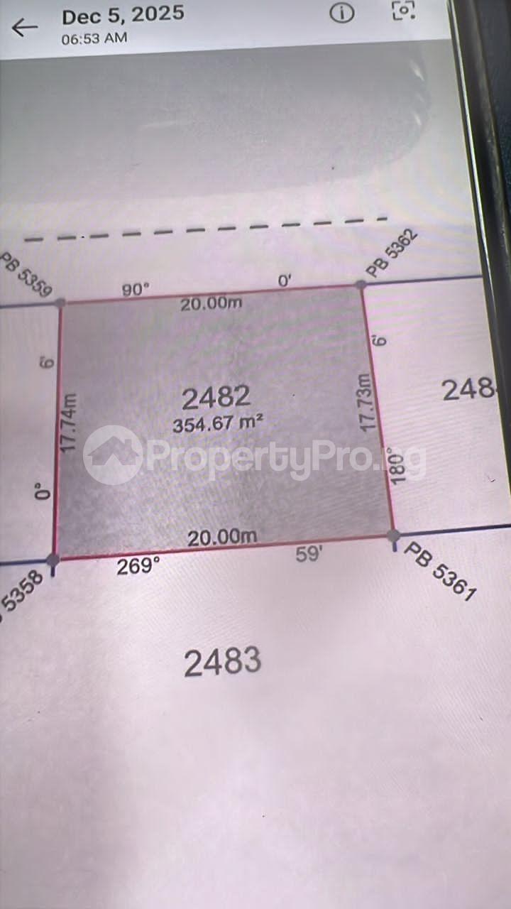 Land for sale By Military Pension Board FO1 Layout Kubwa Abuja